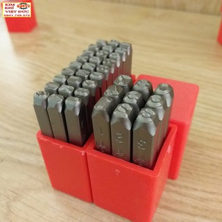 Bộ Đục Chữ Và Số 5mm - Xuôi