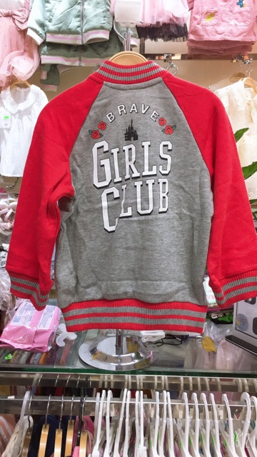 Áo khoác nỉ bommer hoa hồng tqxk Girl Club XẢ 120k