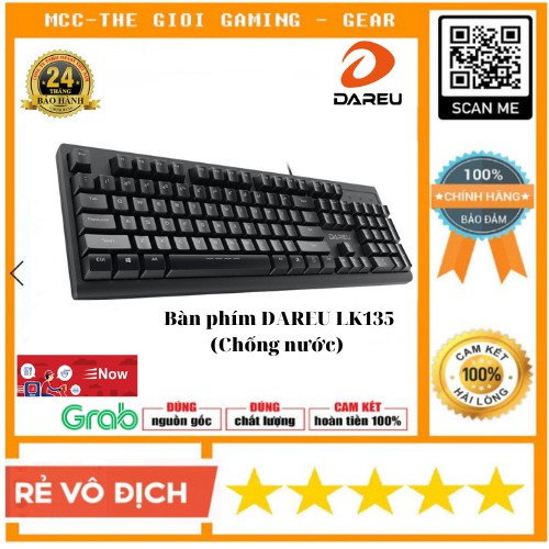 Bàn phím DAREU LK135 (Chống nước)