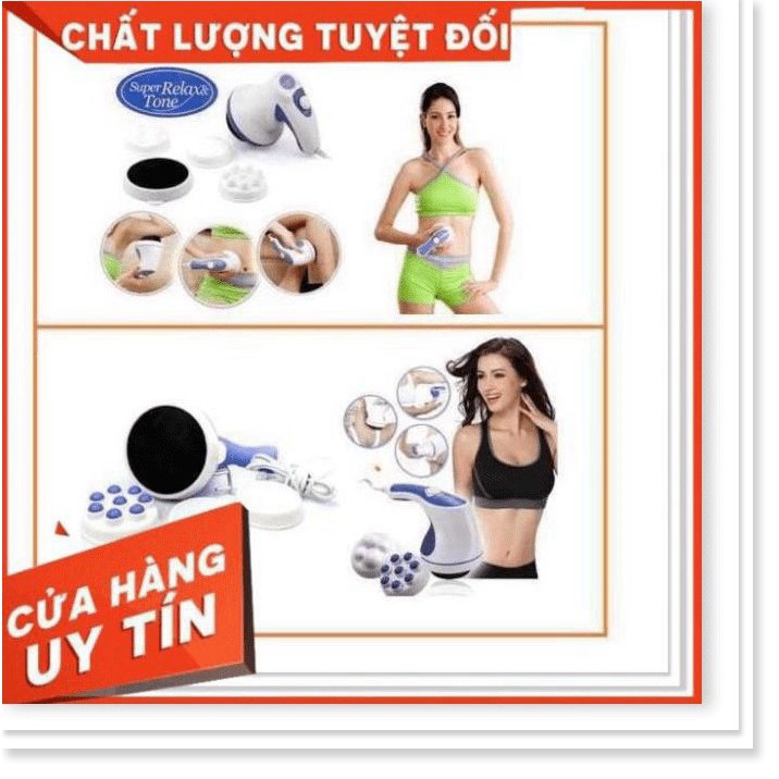 SỐC SALE MÁY ĐÁNH TAN MỠ BỤNG CẦM TAY RELAX &SPIN TONE