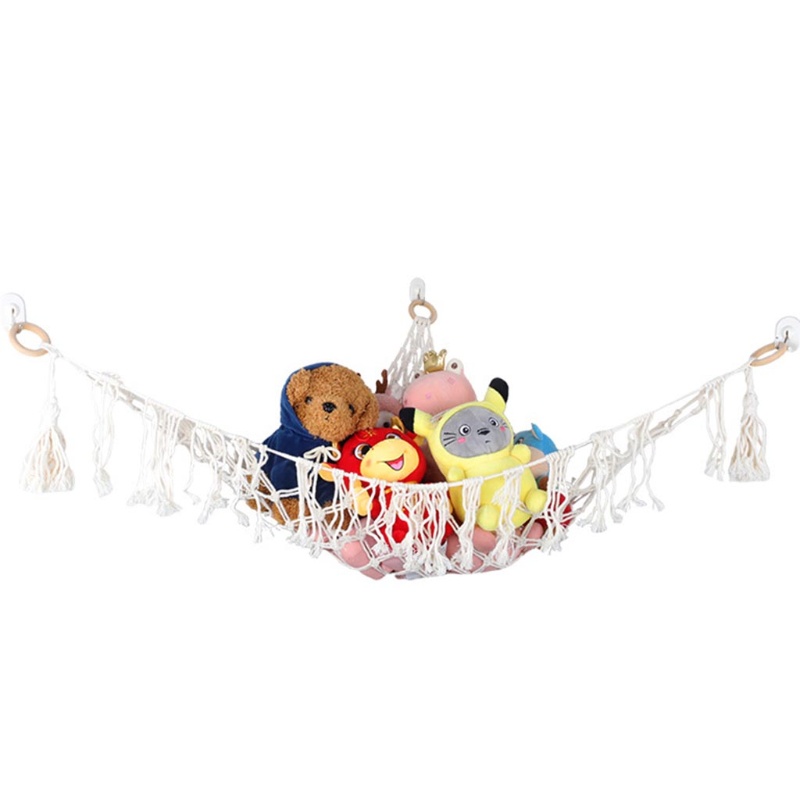 Giá Đỡ Macrame Treo Tường Tiết Kiệm Không Gian Đựng Trái Cây / Đồ Chơi Trẻ Em