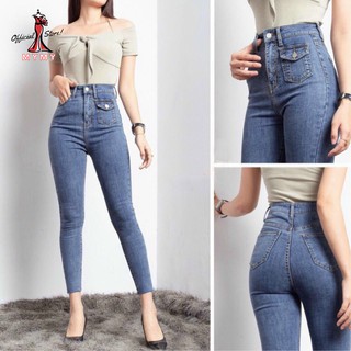 Quần Jean Nữ Lưng Cao MYMY STORE phong cách thời trang cao cấp - Quần Jean nữ đẹp D20