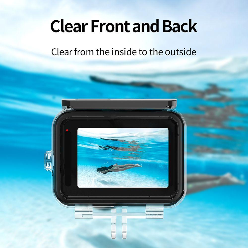 BTLIMER Bộ Lọc Bảo Vệ Ống Kính Máy Ảnh Dưới Nước Cho Go Pro 9 / 10 Go Pro 9 / 10