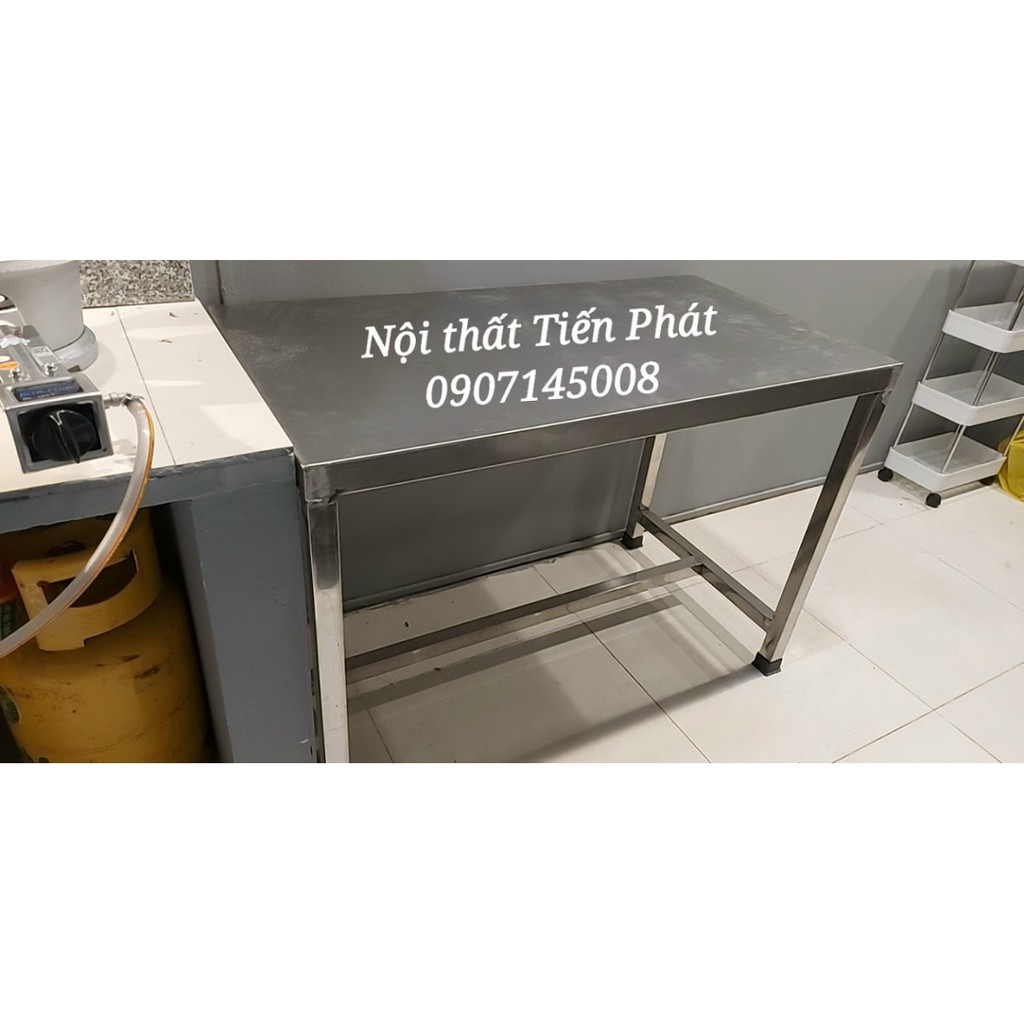 BÀN CHẶT 1 TẦNG INOX