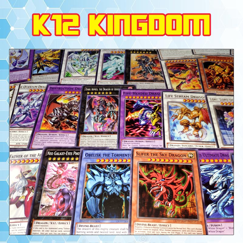 Bài Yugioh ❤️FREESHIP❤️ Thẻ bài Yugioh huyền thoại Cực Mạnh ngẫu nhiên