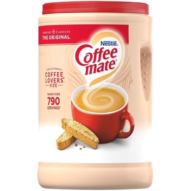 BỘT KEM PHA CAFE NESTLE COFFEE - MATE 1.5KG - MỸ