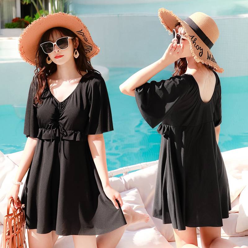 Tăng mã áo tắm Nữ Áo tắm lỏng lẻo Gián mỏng Bảo thủ Bãi biển MM Đồ bơi MM | BigBuy360 - bigbuy360.vn