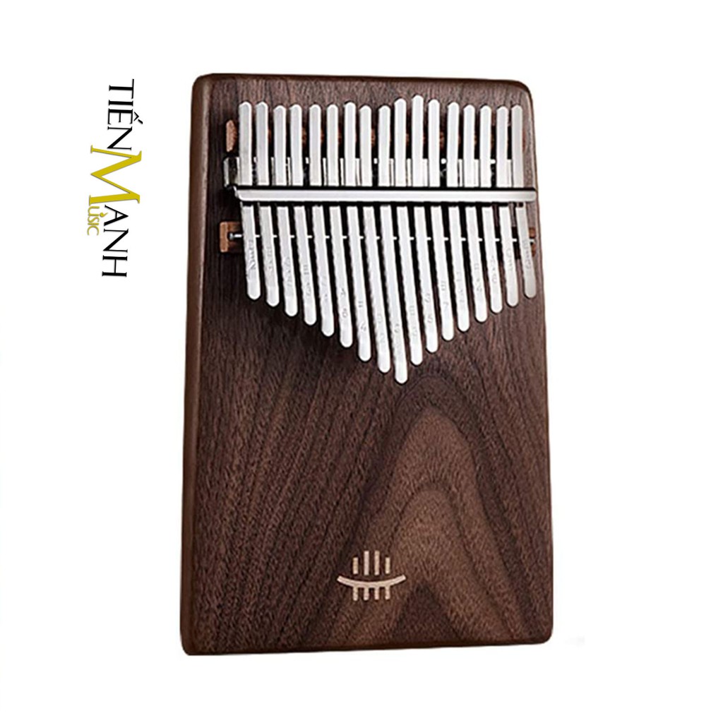 Đàn Kalimba 17 Phím Hluru KX - Kèm hộp chống sốc (Gỗ Walnut - Khắc Phím) - Nhạc Cụ Tiến Mạnh Music