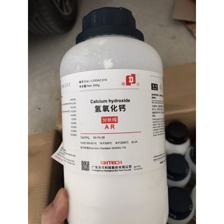 Calcium hydroxide Xylong canxi hydroxit lọ 500g Ca2