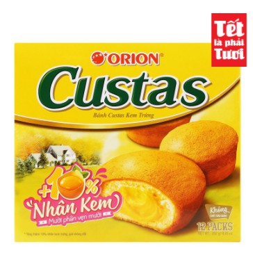 BÁNH CUSTAS 282GR (HỘP 12 CÁI)