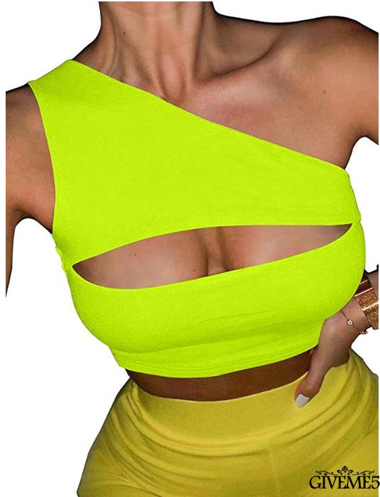 Áo Croptop Lệch Vai Thời Trang Dành Cho Nữ