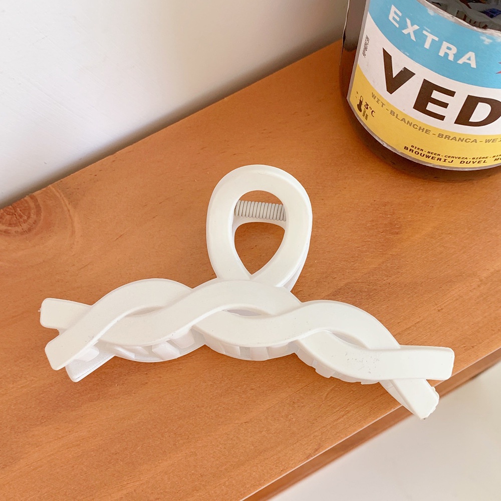 Kẹp Tóc Hình Cá Mập Cỡ Lớn Phong Cách Hàn Quốc Dễ Phối Đồ