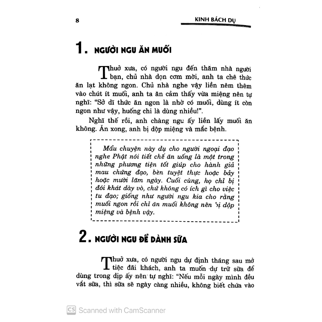 Sách - Kinh Bách Dụ - Thích Phước Cẩn