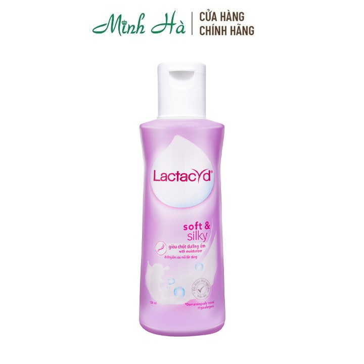 Dung dịch vệ sinh phụ nữ Lactacyd Soft &amp; Silky