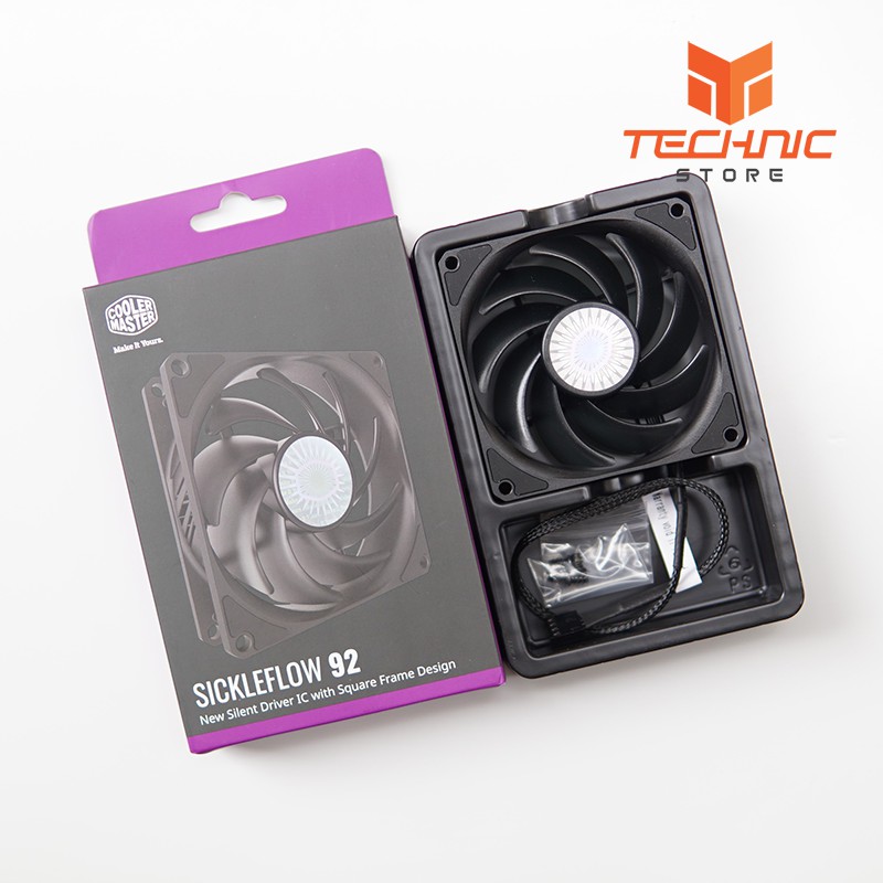 Quạt tản nhiệt Cooler Master SickleFlow 92