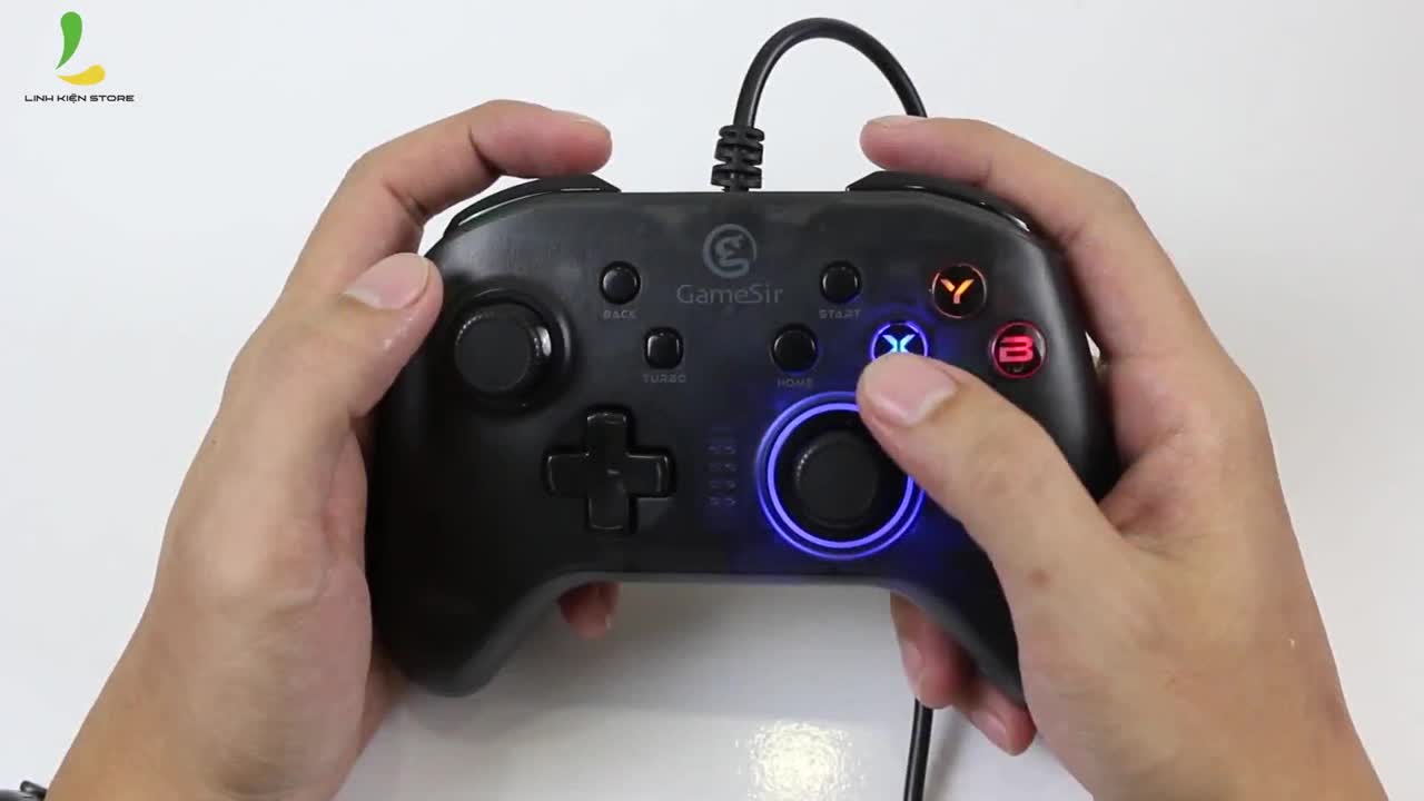 Tay Cầm Chơi Game Gamesir T4 Pro - Tay Cầm Gaming Có Đèn Led, Chế Độ Rung Cực Mạnh | BigBuy360 - bigbuy360.vn