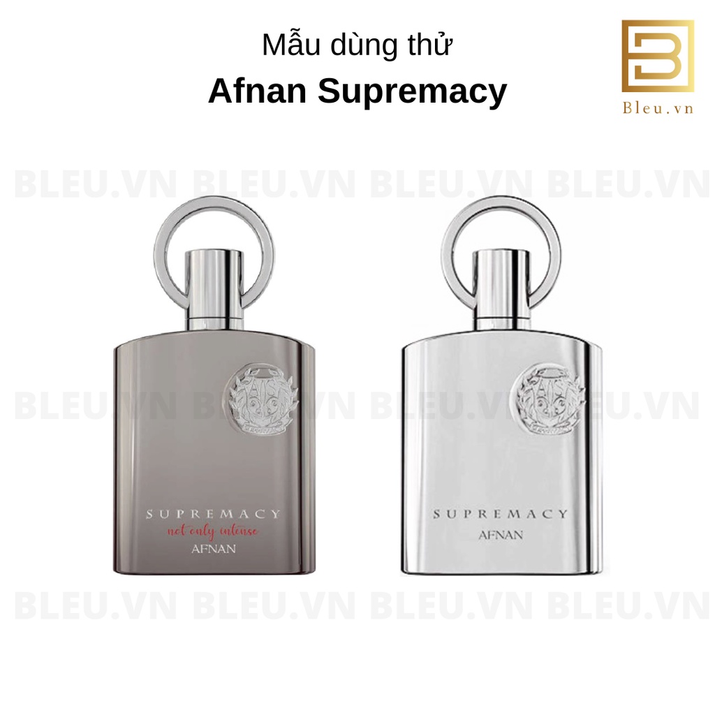 Nước hoa nam Afnan Supremacy Not Only Intense -  Afnan Supremacy Silver Homme