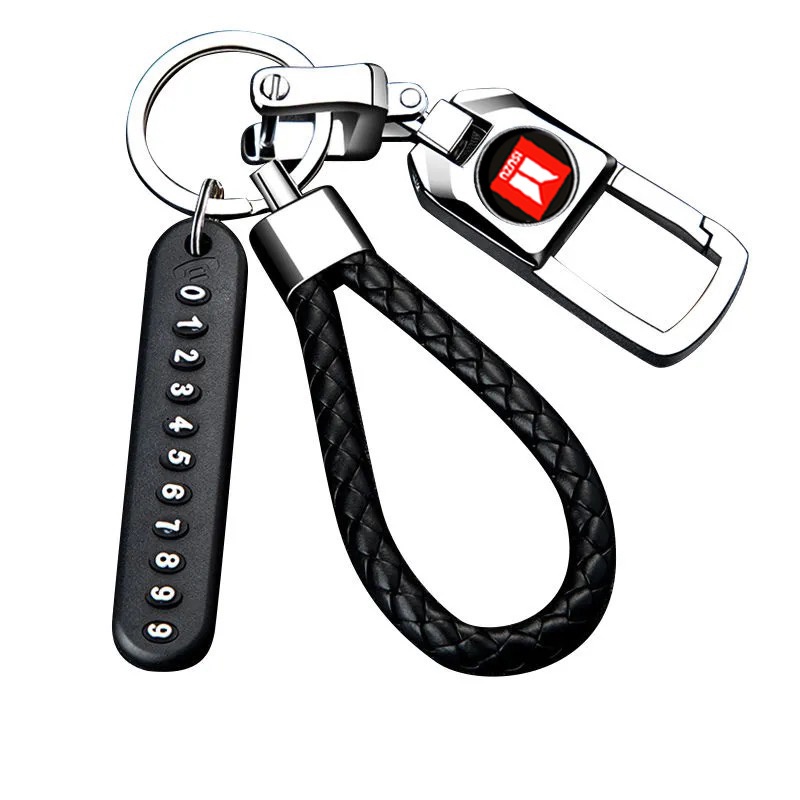 Móc Khóa Kim Loại Hình Logo Isuzu