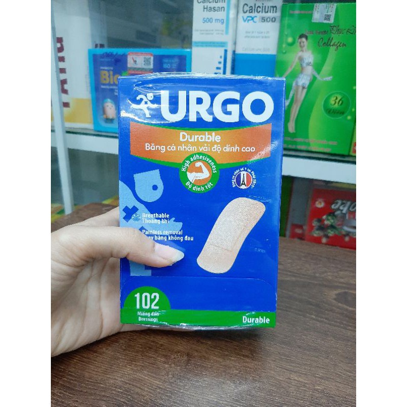 ✅ Băng Keo Cá Nhân- Urgo Durable -VT0533