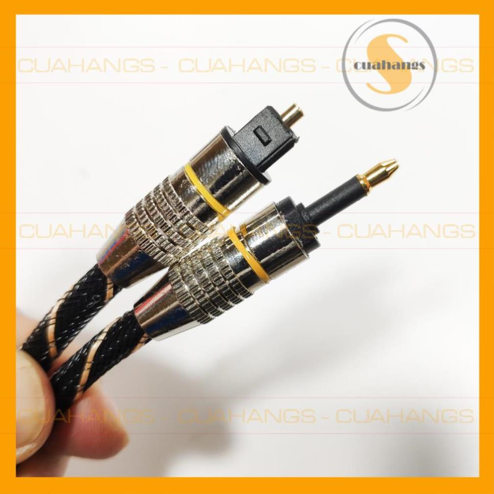 Dây optical mini Toslink SPDIF 3.5mm cáp quang âm thanh Mibox chất lượng cao