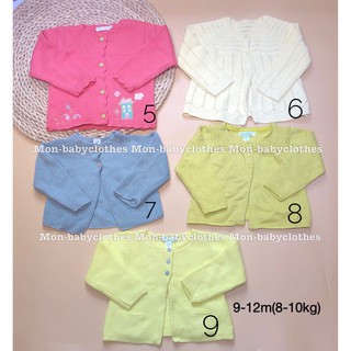 Áo khoác len size 12m (8-10kg)