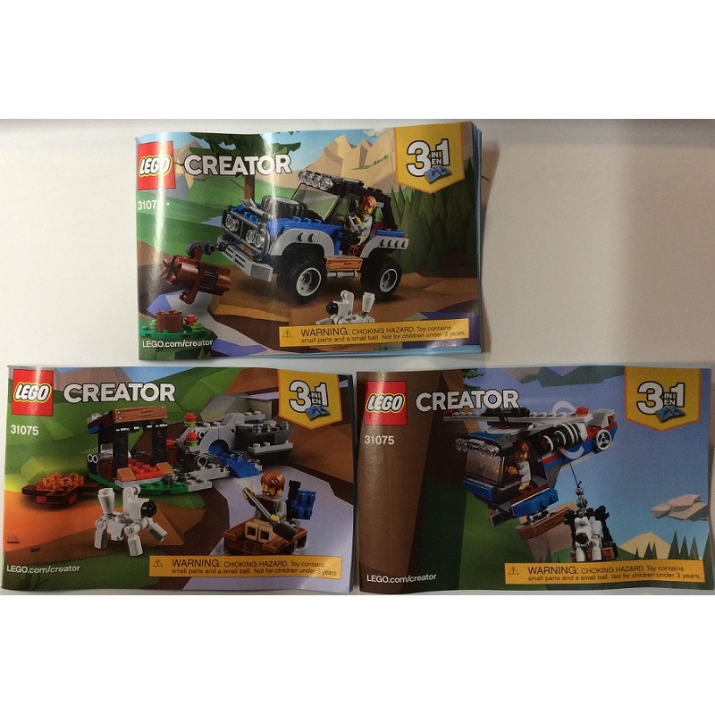 Lego Creator 31075 - Outback Adventures - Bộ xếp hình Lego Xe Jeep vượt địa hình