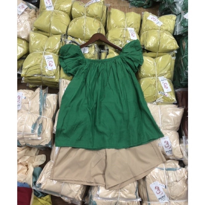 Bigsize 55-95kg sét bộ trễ vai siêu xinh