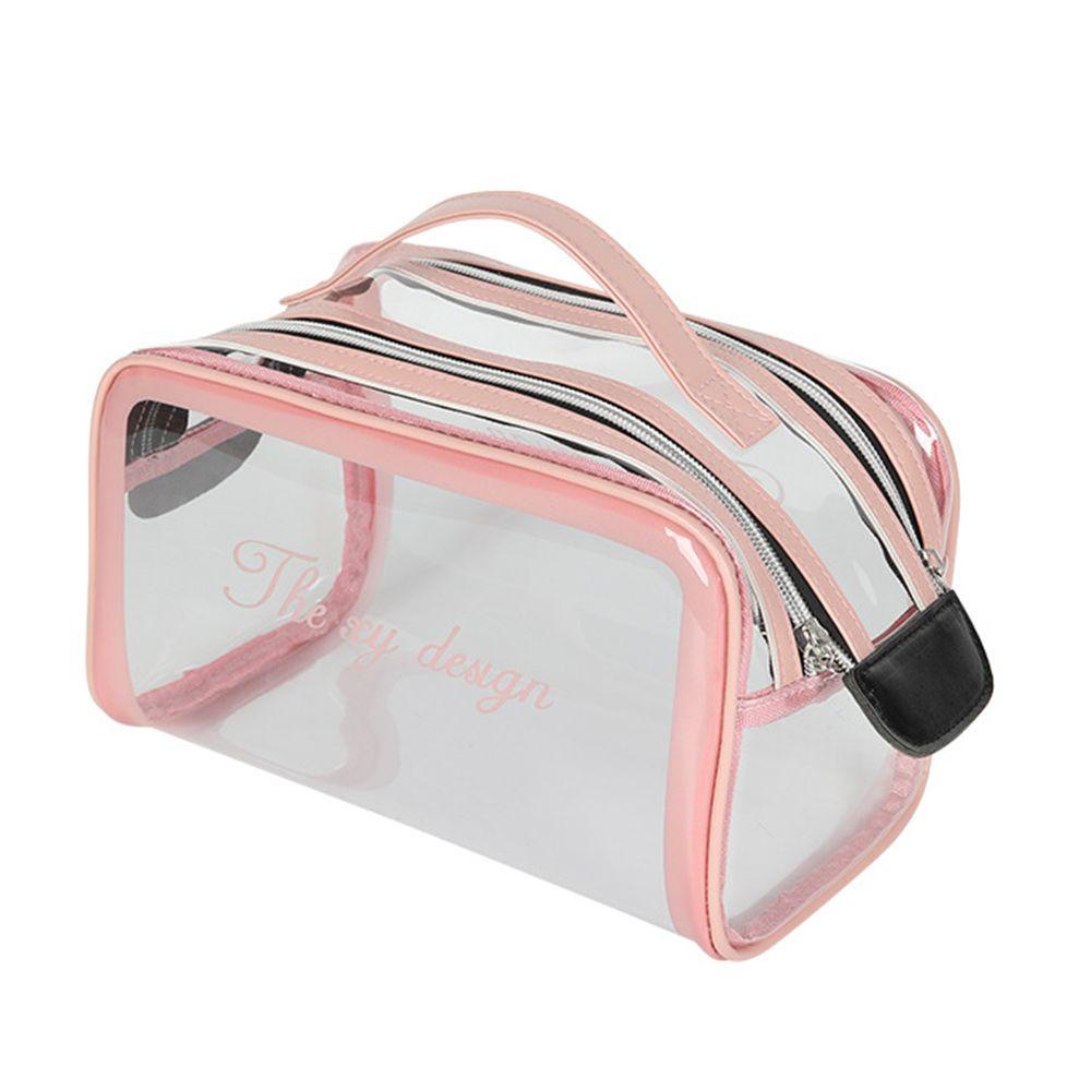 MOILYVN Túi Đựng Mỹ Phẩm Du Lịch Bằng Nhựa PVC Kích Cỡ Lớn Mới