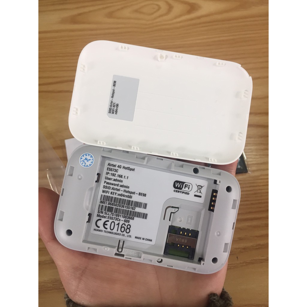 BỘ PHÁT WIFI TỪ SIM 3G 4G DI ĐỘNG HUAWEI AIRTEL E5573 - Huco Việt Nam