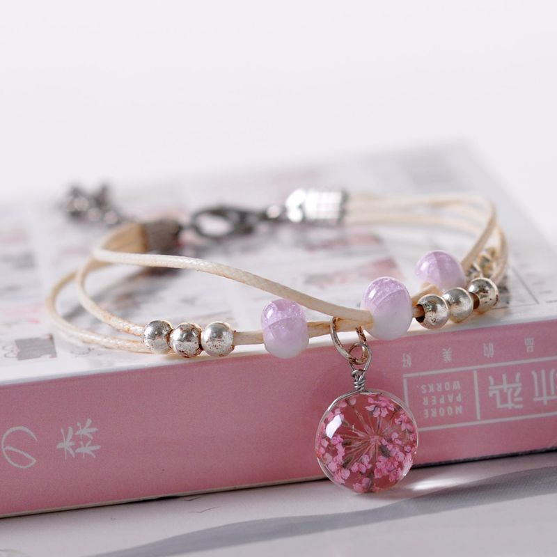 Vòng tay handmade nhiều màu sắc xinh xắn chất lượng cao
