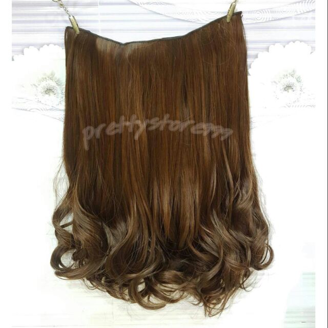 TÓC GIẢ KẸP 💕 FREESHIP 💕💕Tóc kẹp xoăn đuôi 50cm