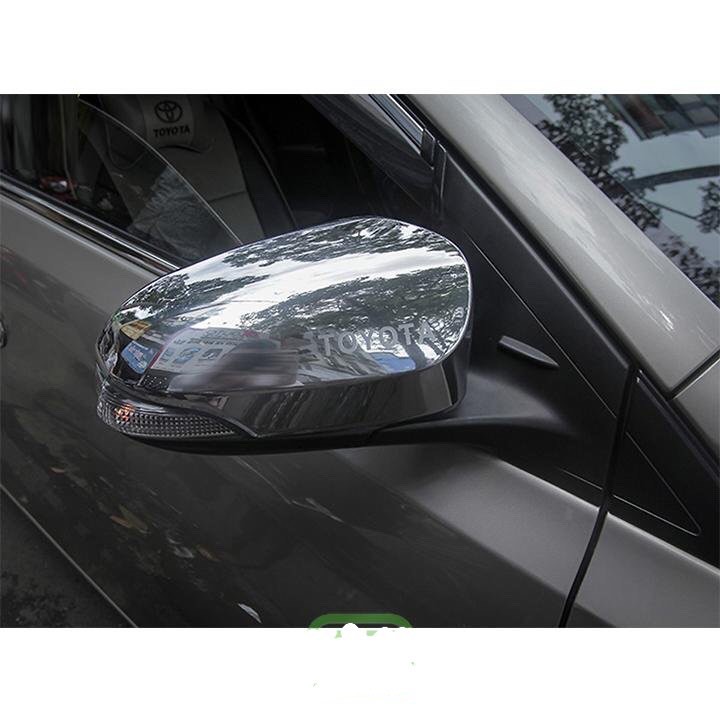 Bộ ốp Gương Chiếu Hậu Mạ Crom Toyota  - Vios 2014 - 2020