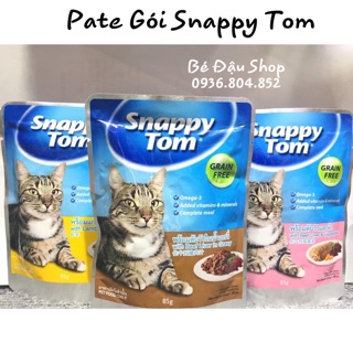 Pate Snappy Tom cho mèo Gói 85gr