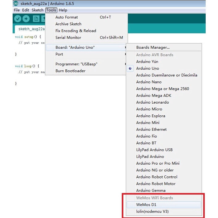 Bảng Mạch Esp-12F 12e Wemos D1 Wifi Uno R3 Esp8266 Cho Arduino R3