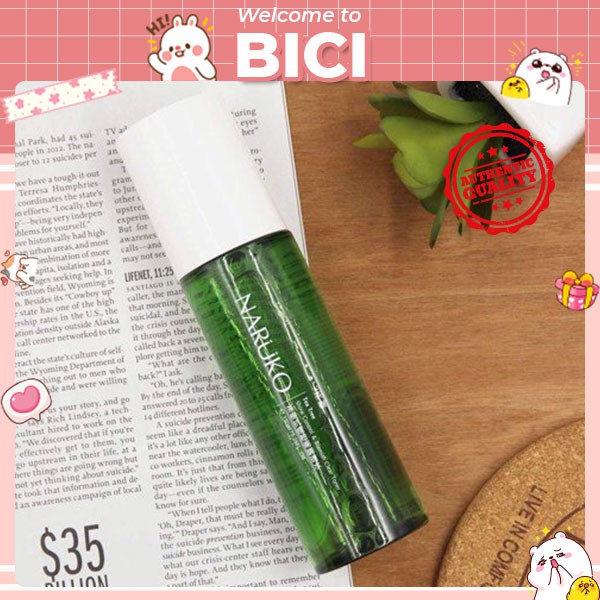 Nước Hoa Hồng Naruko Tea Tree Shine Control &amp; Blemish Clear Toner 150ml