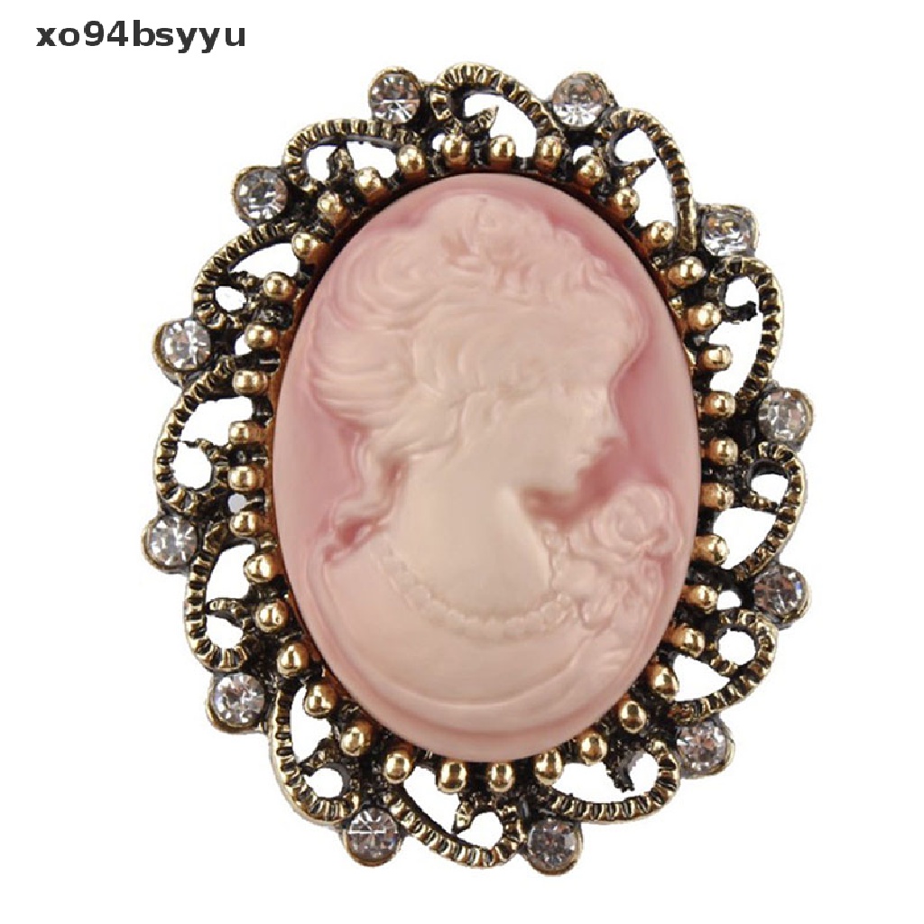 Ghim Cài Áo Hình Tượng Nữ Thần Cameo xo94bsyyu Đính Đá Phong Cách Gothic Cổ Điển