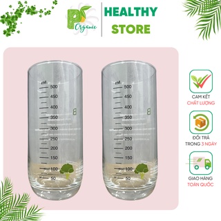 Ly thuỷ tinh ⚡ sale sốc ⚡ cốc trong suốt ocean chia vạch 625ml tiện lợi