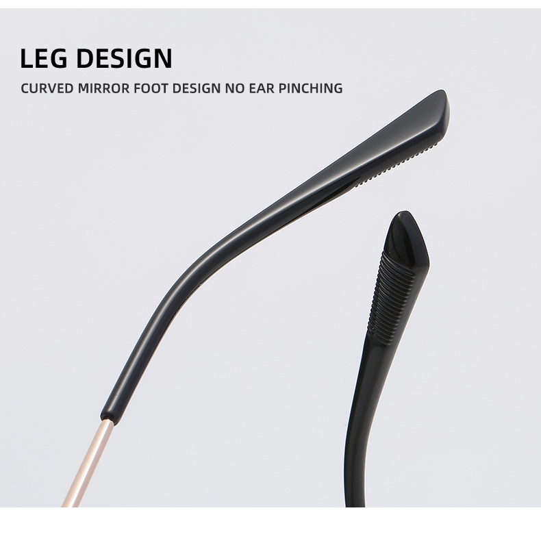 Kính mát Zelin LC705 chống tia xanh gọng kim loại thời trang Âu Mỹ