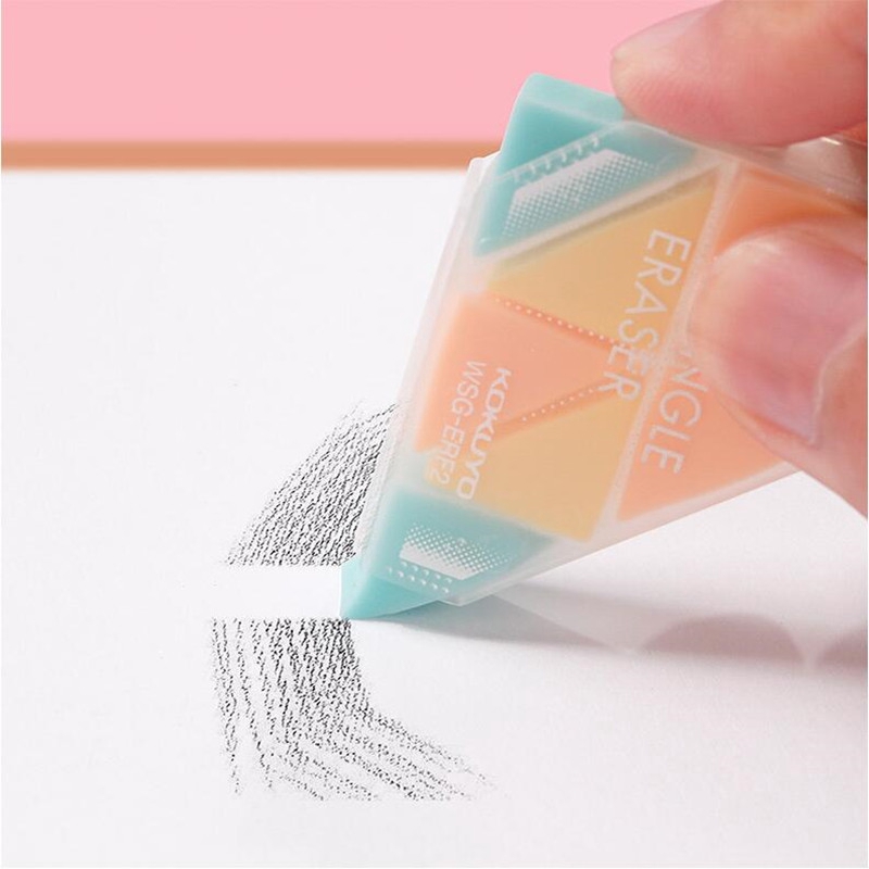 Cục tẩy hình miếng bánh quy màu pastel Kokuyo