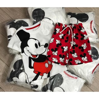 BỘ CỘC TAY LITTLE MICKEY ĐỎ CHO BÉ TRAI