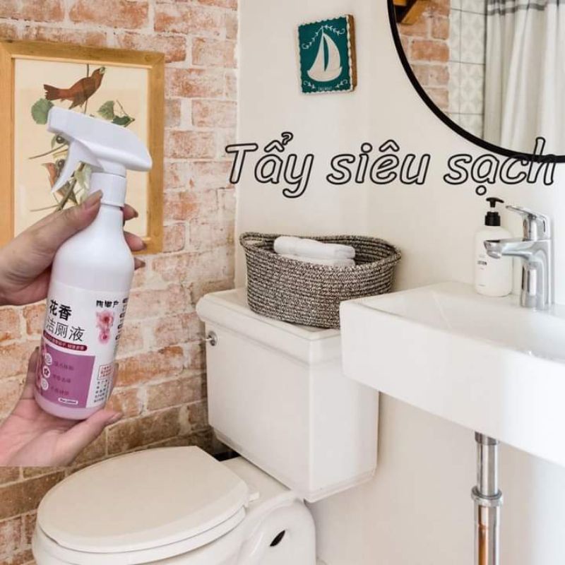 Chai xịt rẩy rửa hương hoa anh đào 500ml