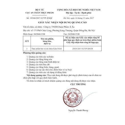 Kim Thính (Hộp 180 viên) - Giúp Tăng Cường Thính Lực  CVSpharmacy