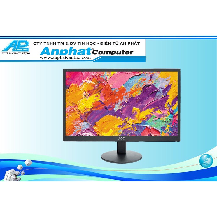 Màn Hình AOC E2070SWN 20" HD/5ms/60Hz/TN - Hàng Chính Hãng - Bảo hành 36 tháng