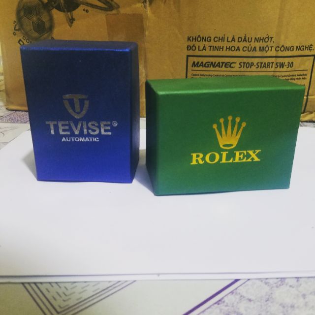 Hộp Đồng Hồ và Trang Sức In logo Shop Bán từ 100 hộp