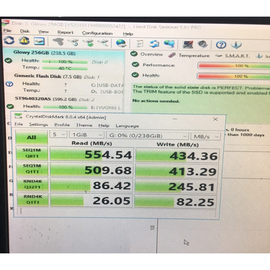 Ổ cứng SSD m2 sata  2280 256Gb Gloway Mới Chính Hãng Bảo Hành 3 Năm Nhanh Mượt
