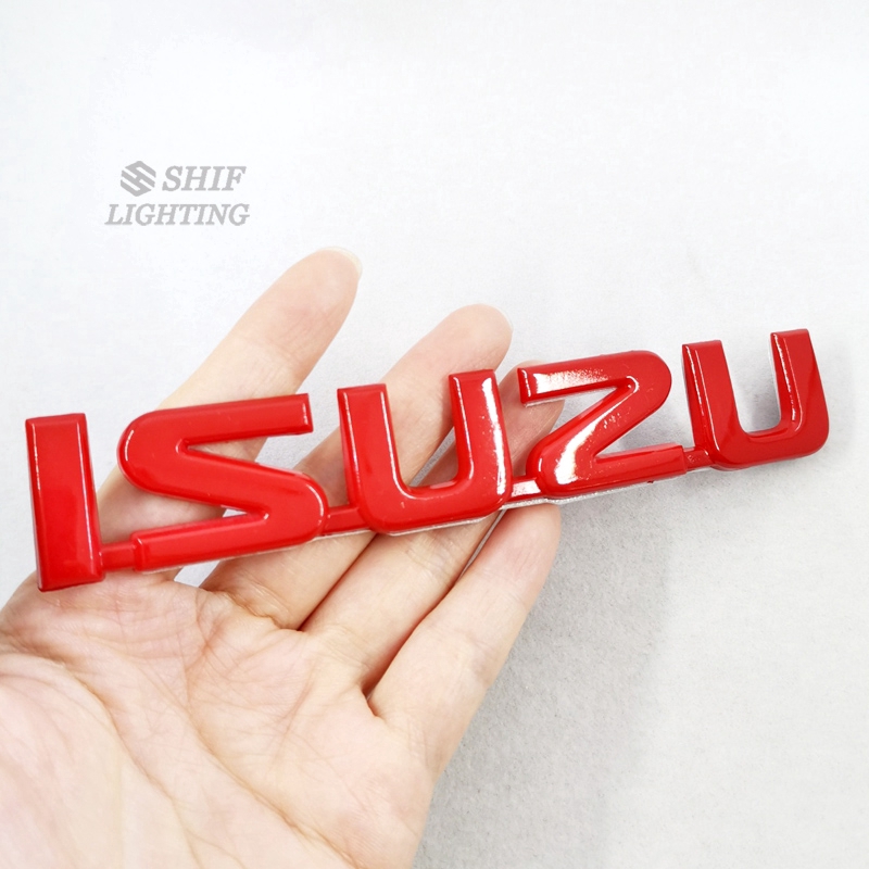 Miếng Dán Logo Dùng Trang Trí Xe Ô Tô Isuzu