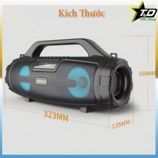 Loa Bluetooth Karaoke Kimiso S3 Kèm Mic - Siêu Bền, Bass Chắc Nịch, Hát Cực Đã FREESHIP