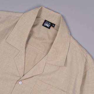 Áo Cuban Shirt Gori - Beige