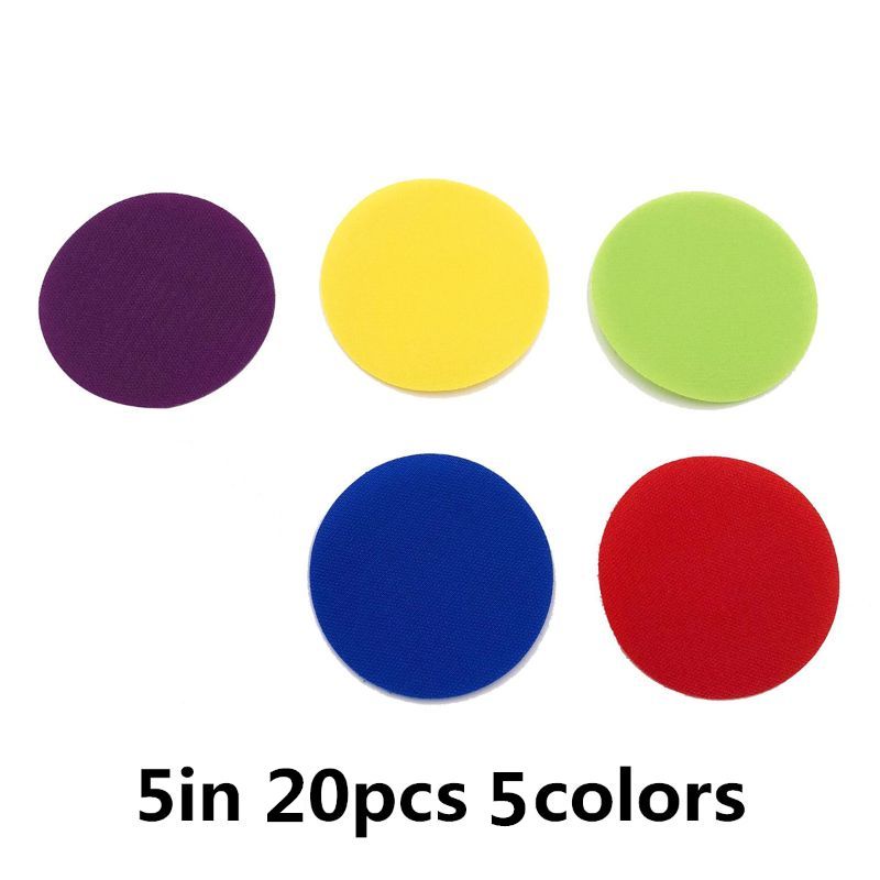 Tấm Thảm Trải Sàn 6 Màu 4 Montessori Dùng Làm Đạo Cụ Cho Bé Mẫu Giáo