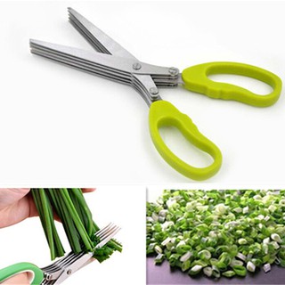 Kéo 5 Lưỡi Dùng Để Cắt Hành, Ớt